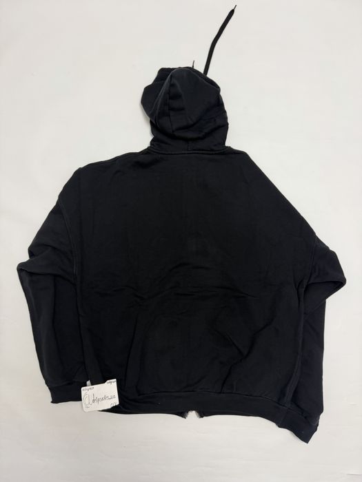 зип худи Balenciaga layered logo zip up M L vetements rick owens project gr