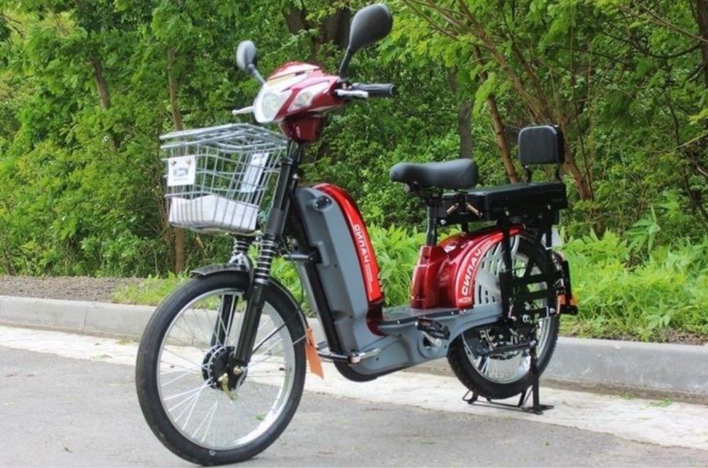 Велосипед силач з новою батареєю