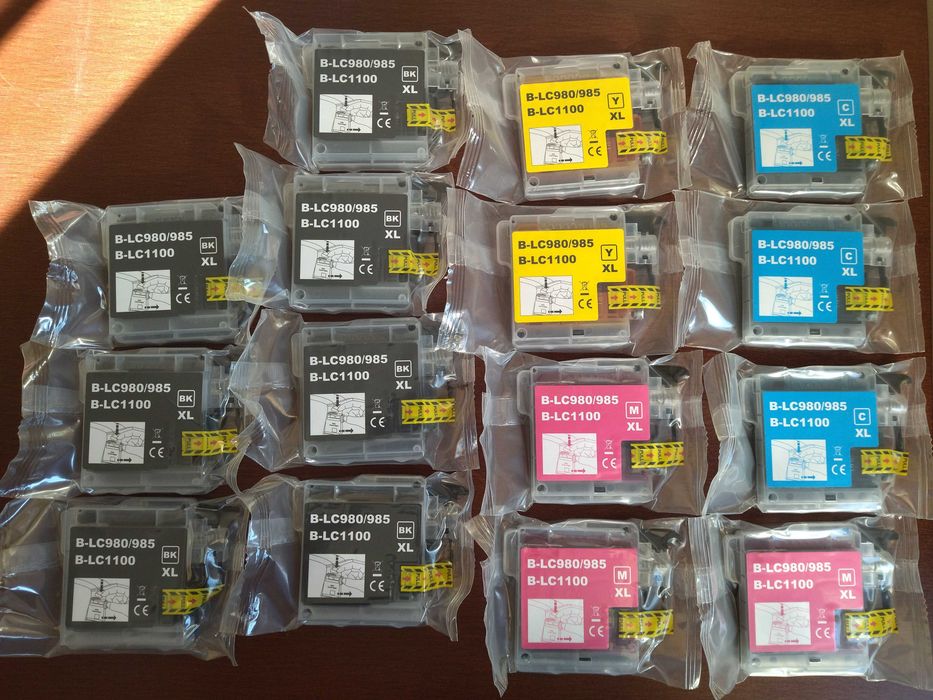 15 x tusz do drukarki B-LC980/985 B-LC1100  Brother
