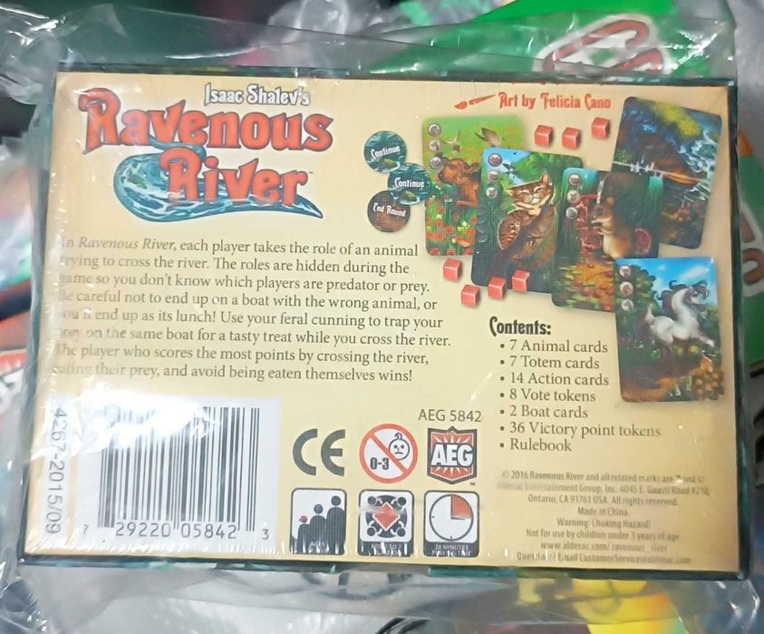 Ravenous River - Board Game