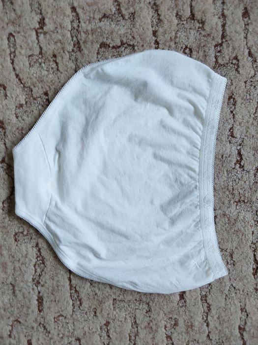 Majtki damskie białe bawełna  Nowy