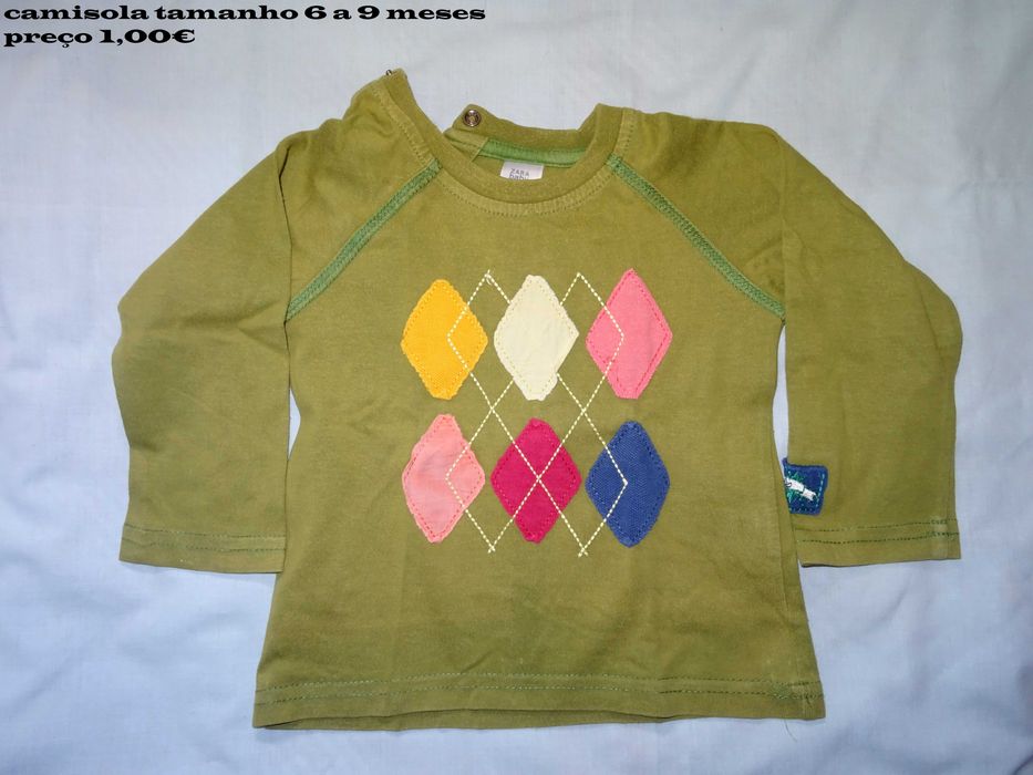 camisolas criança de 6 a 12 meses e 4 a 6 anos outono/inverno