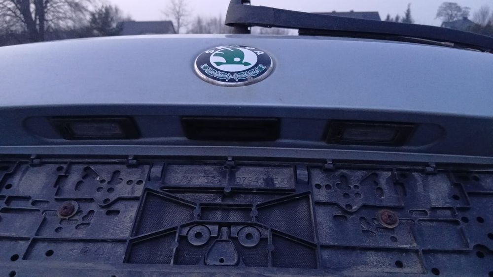 Klapa tyl kombi Skoda Fabia 2