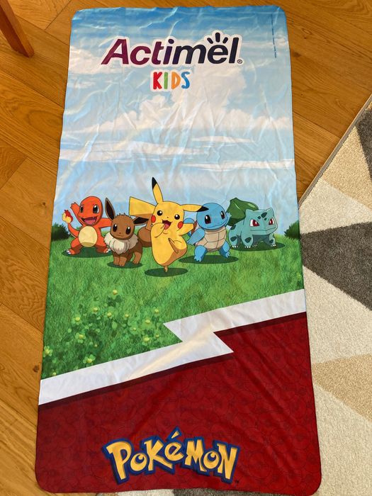 Pokémon dwa plecaki worki i dwa ręczniki