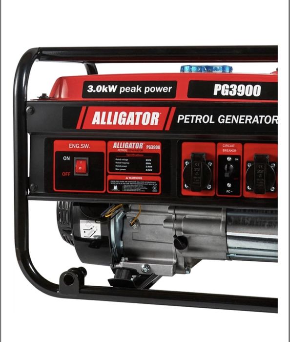Генератор бензиновий Alligator PG3900 3 кВт