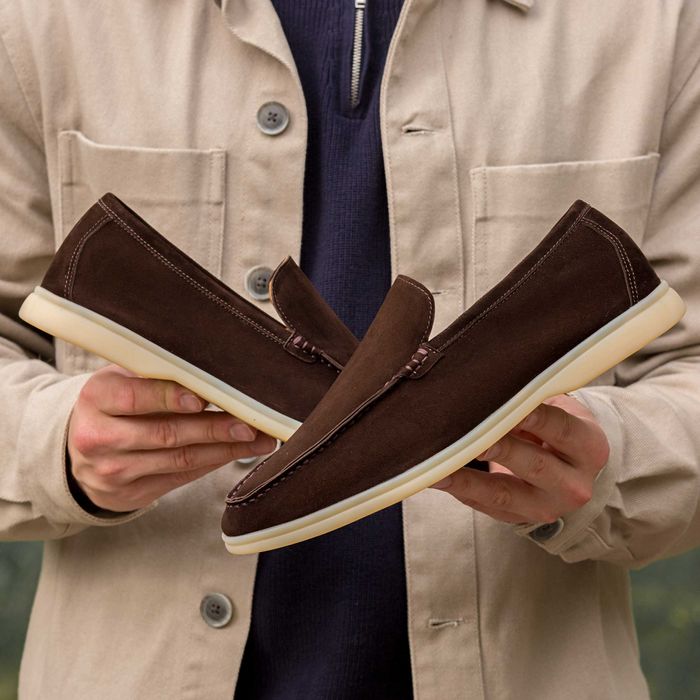 Лофери Loro Piana Classic Chocolate premium