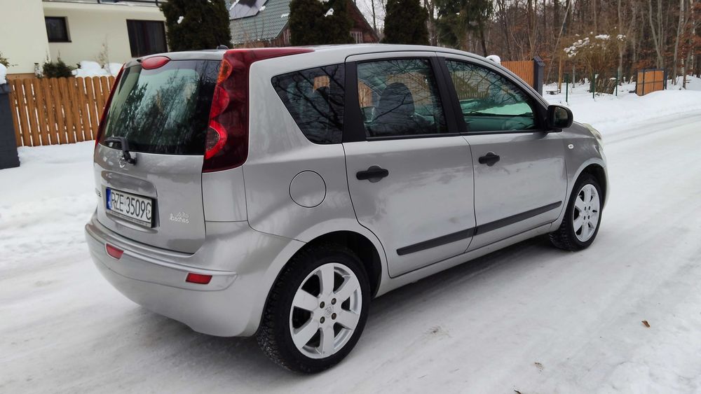 Nissan Note. Stan bardzo dobry! Niski przebieg! Bezwypadkowy! Zadbany!