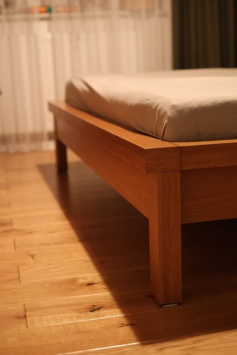 Rama łóżka łóżko dębowe