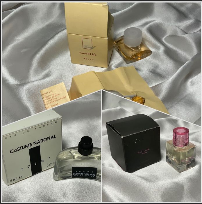 Fidji Arden Aquazur Pucci Lancom Ispahan Balman Givenchy Basil Versace