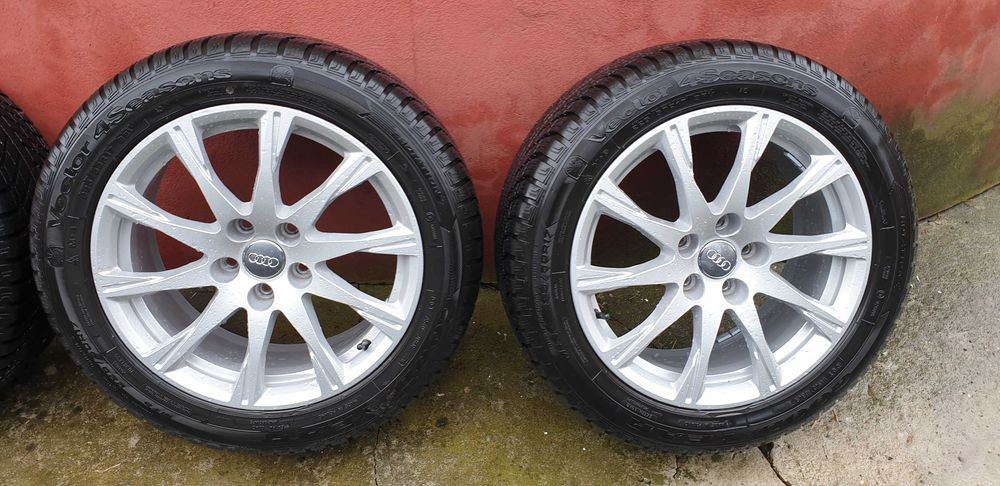 Koła Felgi Zima Audi A4 B9 5x112 Goodyear Vector 4Seasons 225/50 R17