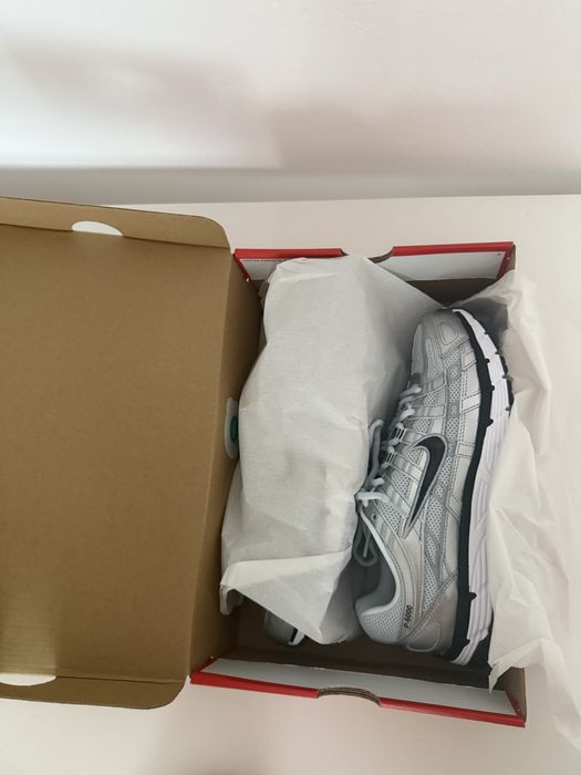 Nowe buty p 6000 nike srebrne szare