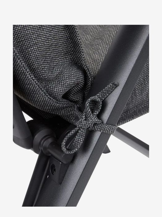 Conjunto 6 Coxins de jardim cadeira reclinável REBSENGE cinzento escur