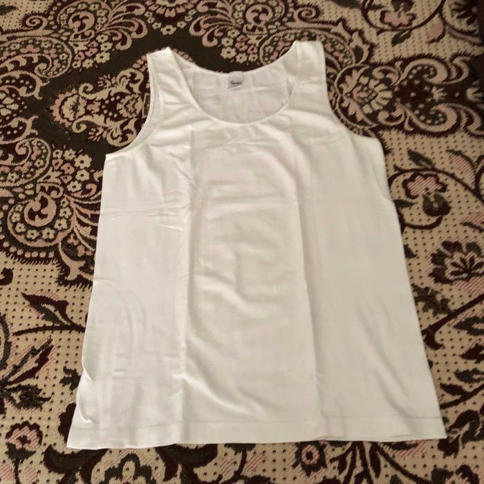 camisa interior cor branco T: L
