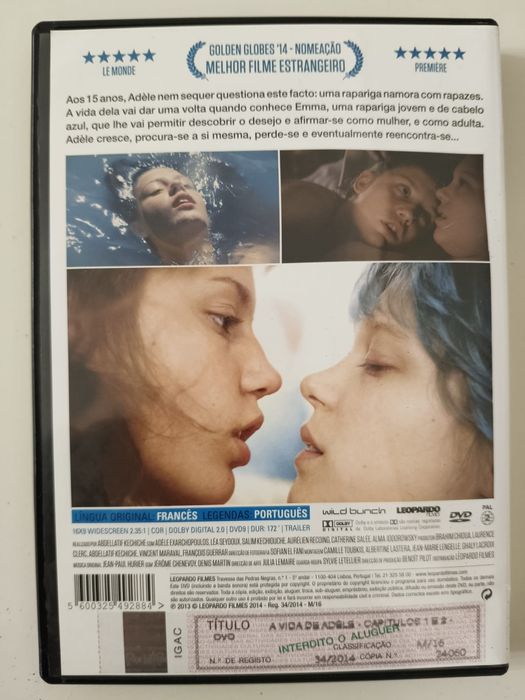 DVD Vida de Adèle