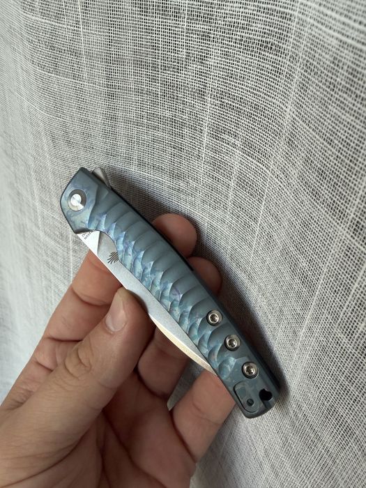 Nóż składany folder Kizer Splinter tytan s35vn