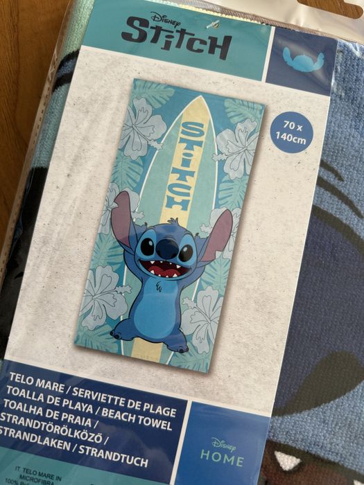 Toalha de Praia Stitch