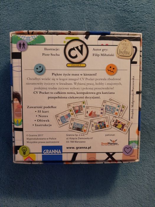 CV Pocket gra karciana