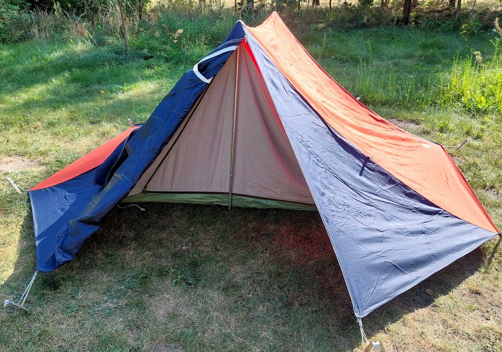 Namiot kolekcjonerski z czasów PRL Halicz Spółdzielnia Żagiel Gdynia