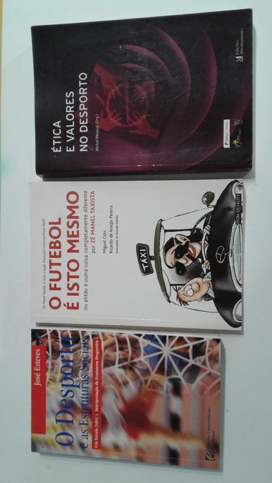Livros sobre desporto (Futebol, dopagem ética etc)