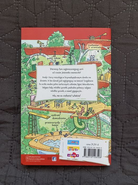 Książka 13-piętrowy domek na drzewie