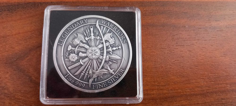 Moeda 1oz "Aquiles" Guerreiros Lendários-Apenas 500 Exemplares