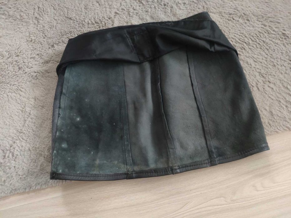 Spódnica skórzana mini Vera Pelle