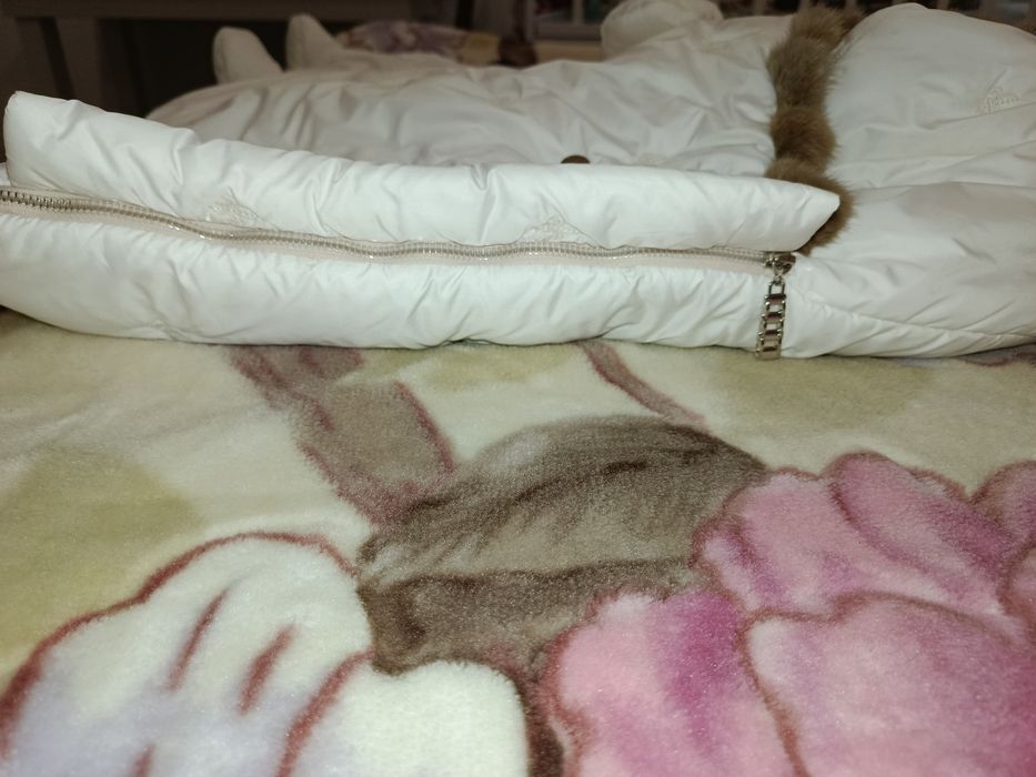 Зимовий Комплект комбінезон + конверт creative baby factory