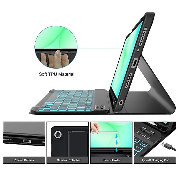 Tech-Protect Sc Pen + Keyboard Galaxy Tab A9+ / A11+ Plus 11.0 X210 /