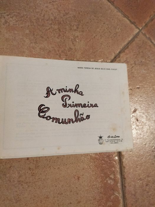 A minha primeira comunhão