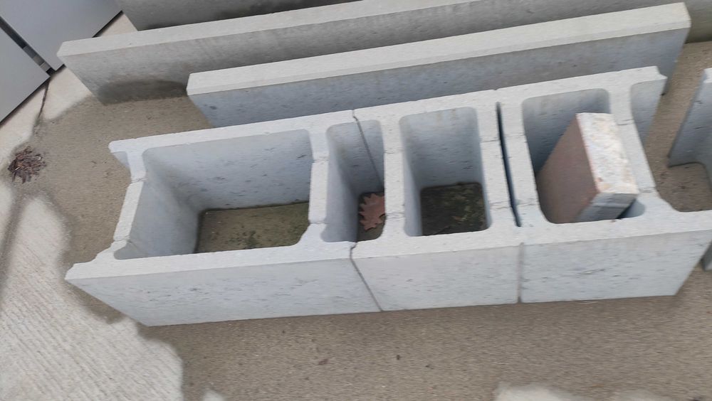 Wiaty altany budynki szalunek pustak bloczek szalunkowy pustaki beton