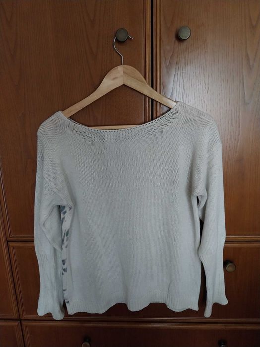 Camisola oversize, onça pintada, felinos, em muito bom estado