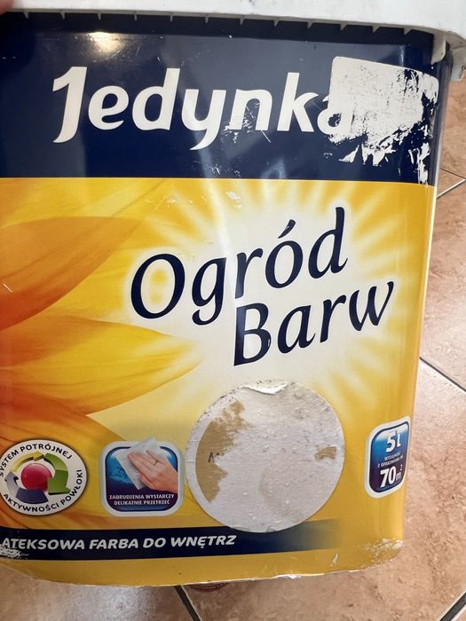 Латексна фарба для стін і стель, краска для стен, Jedynka, Єдинка