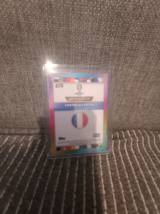 Topps euro 2024 x Jose Mourinho Castello lukeba autograf /5 debut