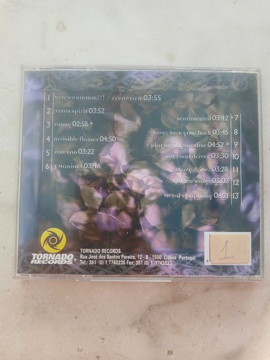 CD "Vintage" de Paulo Barros (Tarantula)