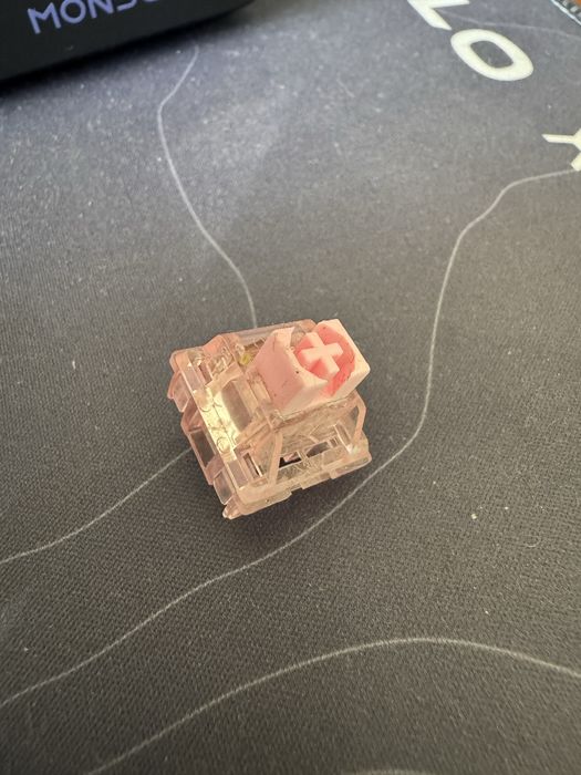 Akko 5087 RGB на лінійних Akko CS Jelly Pink Switch