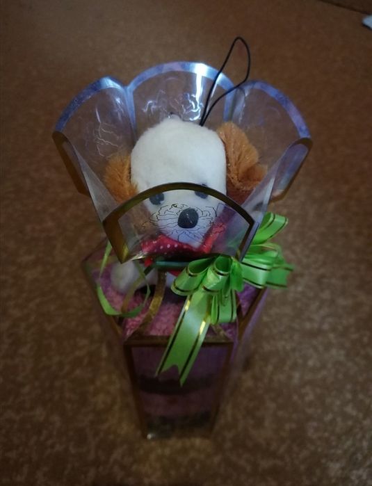 Продам подарочное полотенце в коробке