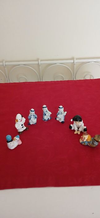 7 miniaturas decorativas