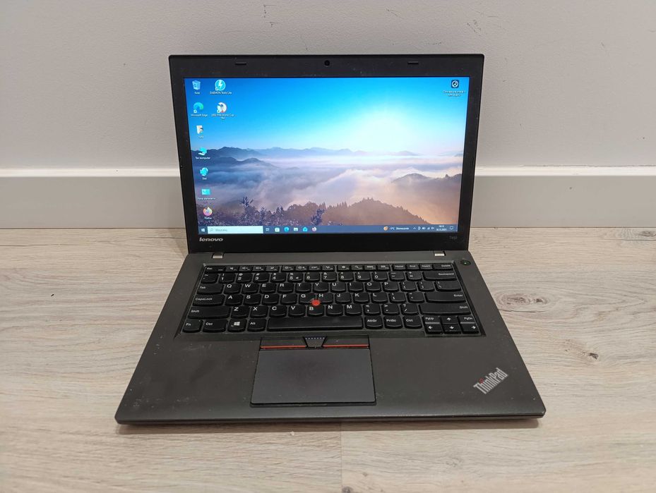 Laptop Lenovo T450 i5-5300, 8 Gb, SSD, Sprawny , kompletny Win10