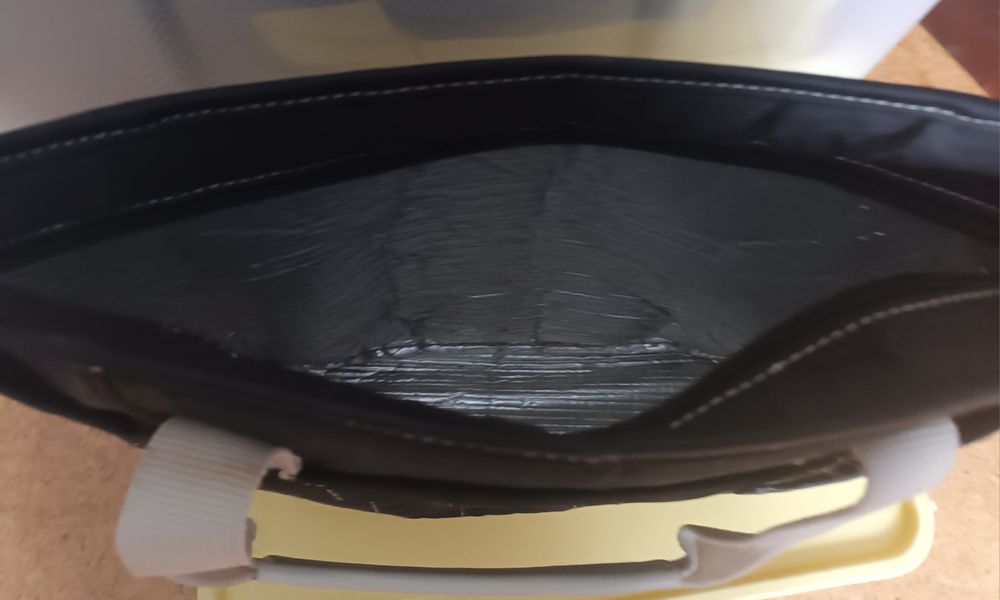 Lancheira preta - Elle