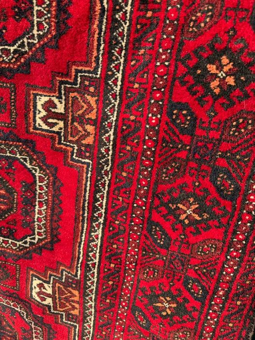 Dywan Wełniany Kaszmirowy Perski Iran Beludz 230x105 galeria 8 tys