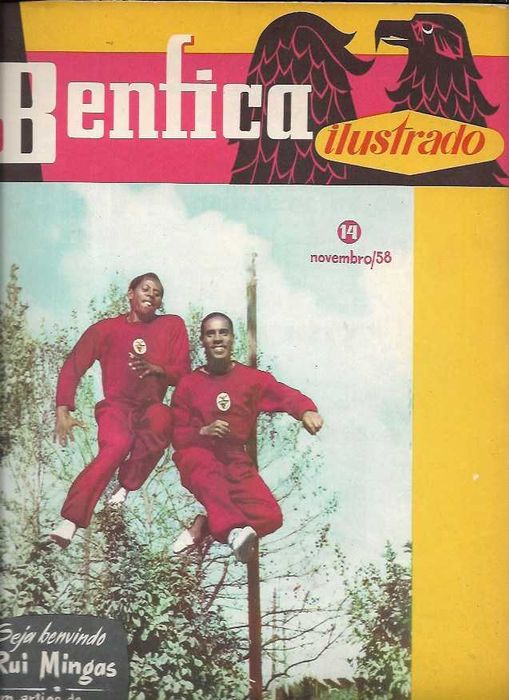 revista O BENFICA ILUSTRADO - nr 14 - Novembro 1958