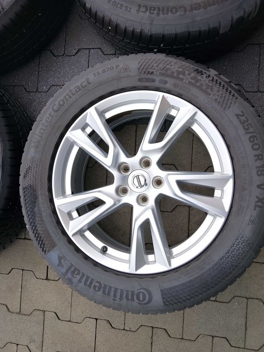 5x108 235/60R18 Felgi Koła zimowe Volvo XC40 XC60 V90 Continental zimowe