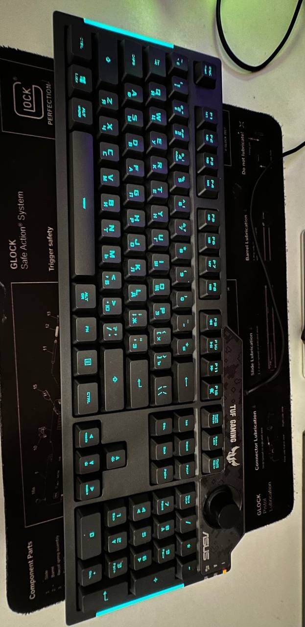 Клавиатура игровая, Asus TUF gaming K1: 1 400 грн. - Аксесуари й ...