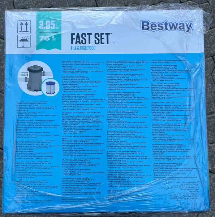 Piscina 3.05m X 76cm - NOVA