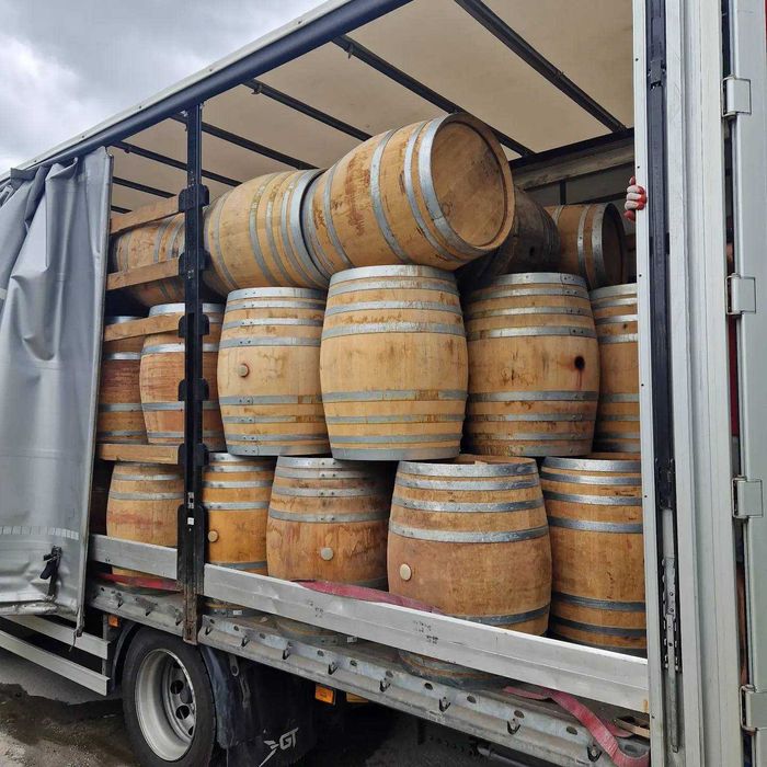 Beczki Drewniane Dębowe 228L