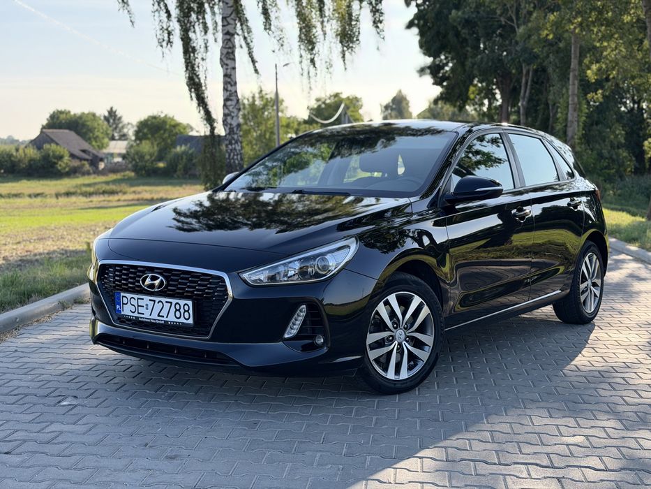 Hyundai i30 • 12.2017r • 90 tys km • 1-właściciel •LED • Kamera •