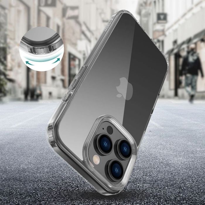 Etui Tech-Protect do Xiaomi 14T Pro Flexair Hybrid Clear