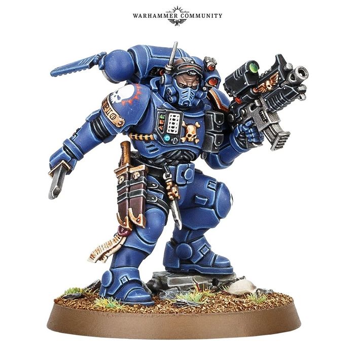 LIEUTENANT IN PHOBOS ARMOUR Space Marines Warhammer 40k Ramki