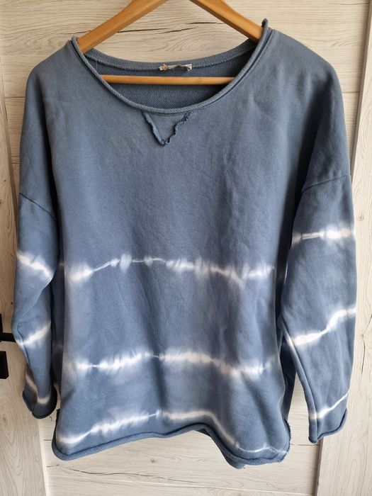 Bluza niebieska bawełniana  XL Italy
