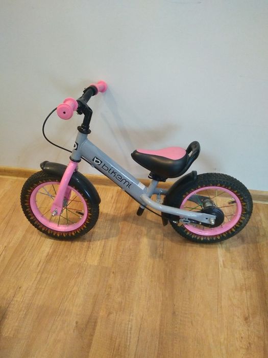 Rowerek biegówka Bikemi z hamulcem stan bdb
